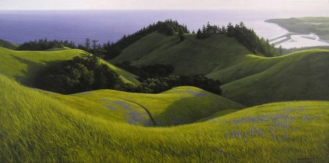 PACIFIC BREEZE, 24×48  (sold)
