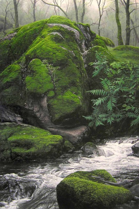 FOOTHILL SPRING, 36×24 (sold)
